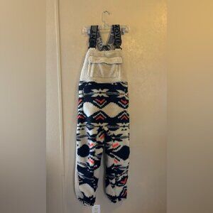 NWOT Free People Movement Hit The Slopes Salopette snow bib sz XL